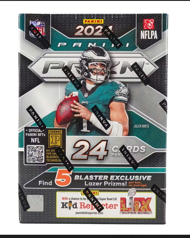 2024 Panini Prizm Football 6-Pack Blaster Box (Lazer Prizms!)