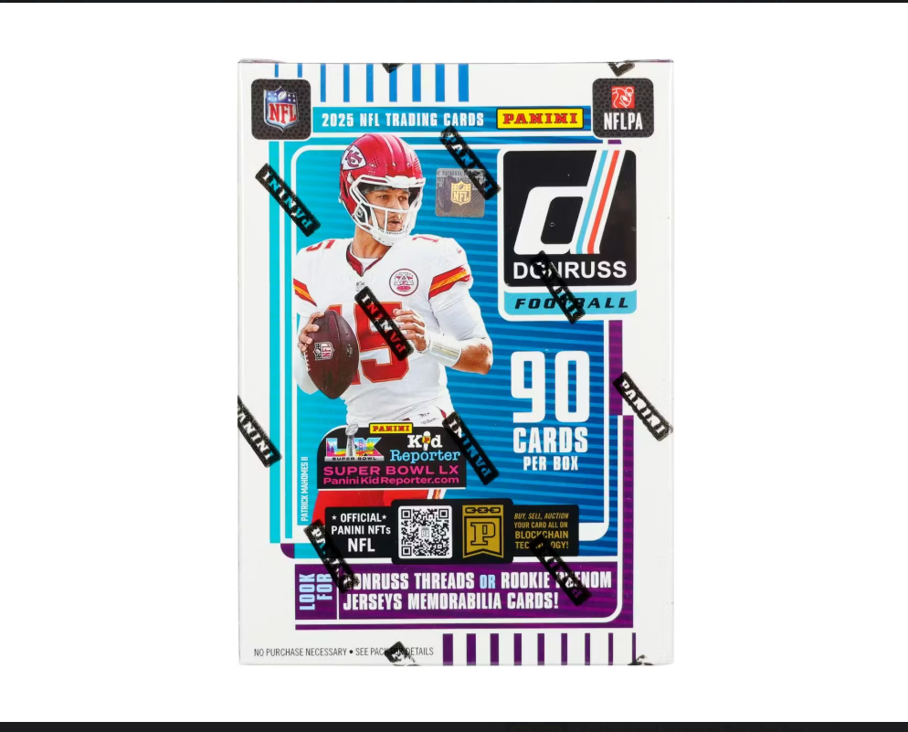 2025 Panini Donruss Football 6-Pack Blaster Box (White Hot Rookies!)
