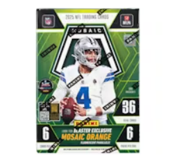 2025 Panini Mosaic Football 6-Pack Blaster Box