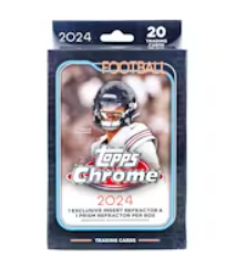 2024 Topps Chrome Football Hanger Box