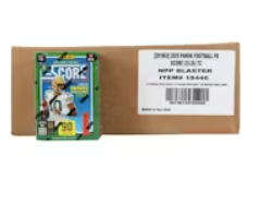 2025 Panini Score Football 6-Pack Blaster 20-Box Case