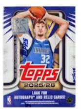 2025/26 Topps Basketball 7-Pack Blaster Box