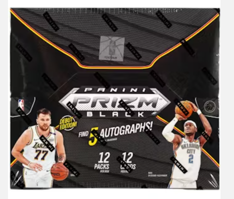 2024/25 Panini Prizm Black Basketball Hobby Box