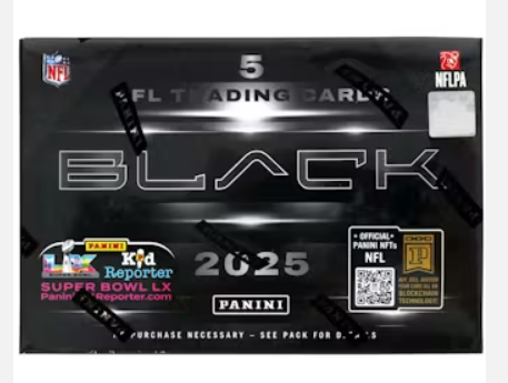 2025 Panini Black Football Hobby Box