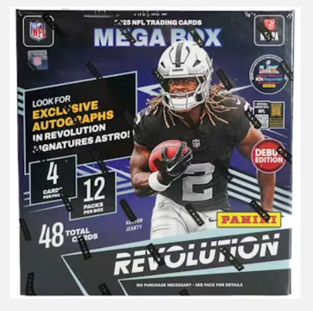 2025 Panini Revolution Football Mega Box