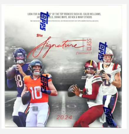 2024 Topps Signature Class Football Mega Box