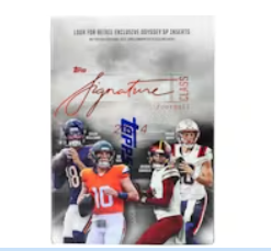 2024 Topps Signature Class Football 6-Pack Blaster Box