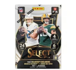 2024 Panini Select Football 6-Pack Blaster Box (Green & Yellow Prizms!)